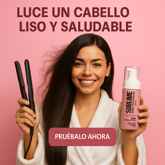 ESPUMA ALISADORA ISASHI  120ML + ENVÍO GRATIS